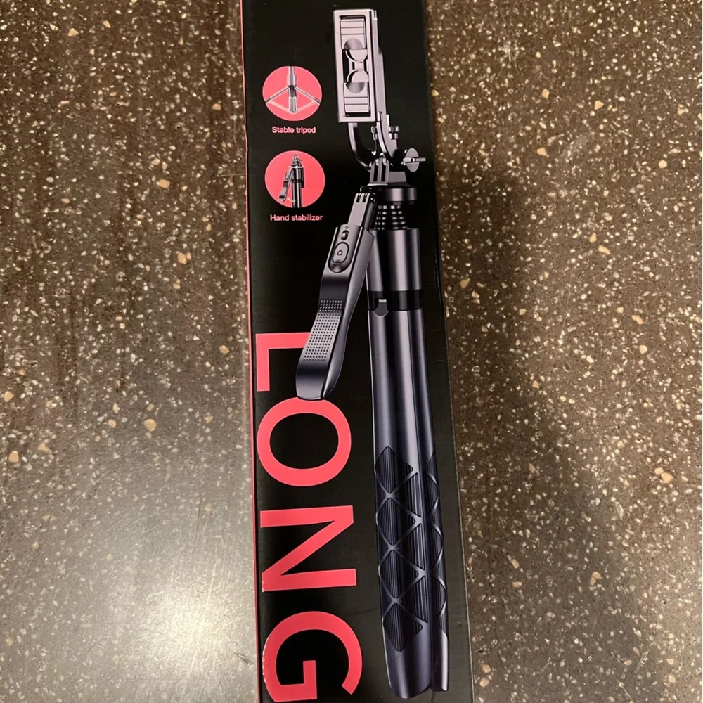 Black Tripod with Phone Holder